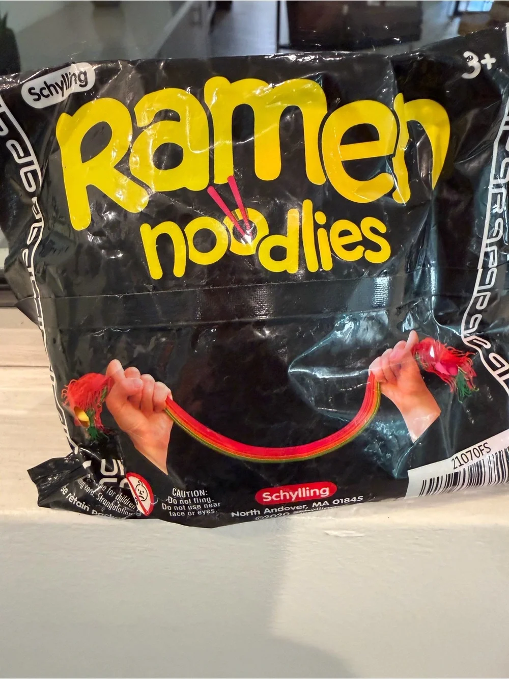 Nee Doh Ramen Noodlies - Multicolor Stretchy Party Toys